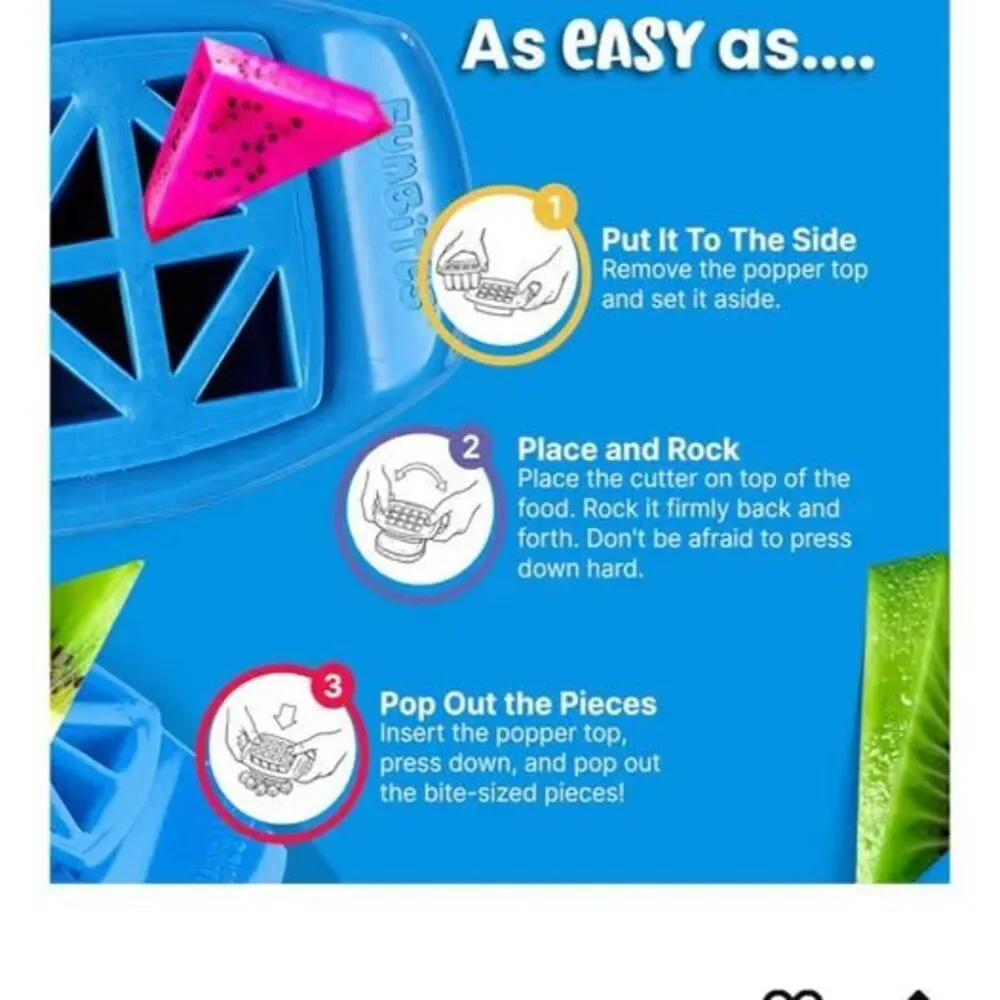 FUNBITES Crustless Sandwich Cutter for Kids Lunch 4 piece set